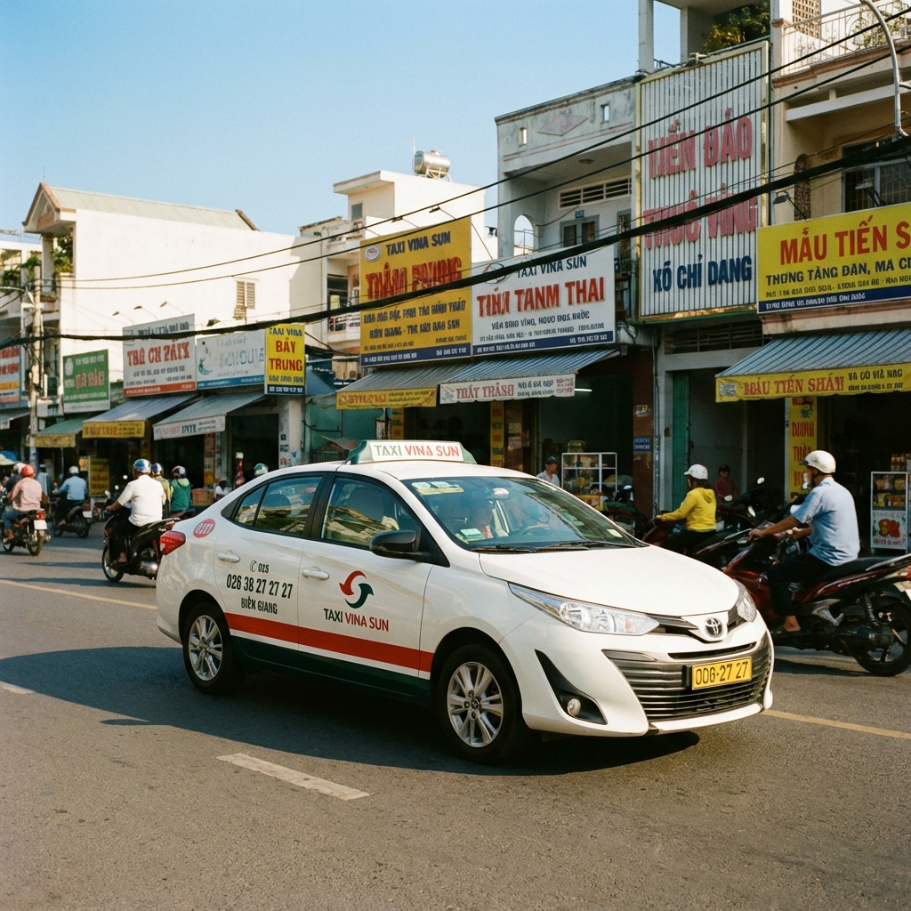 Taxi sân bay Chu Lai